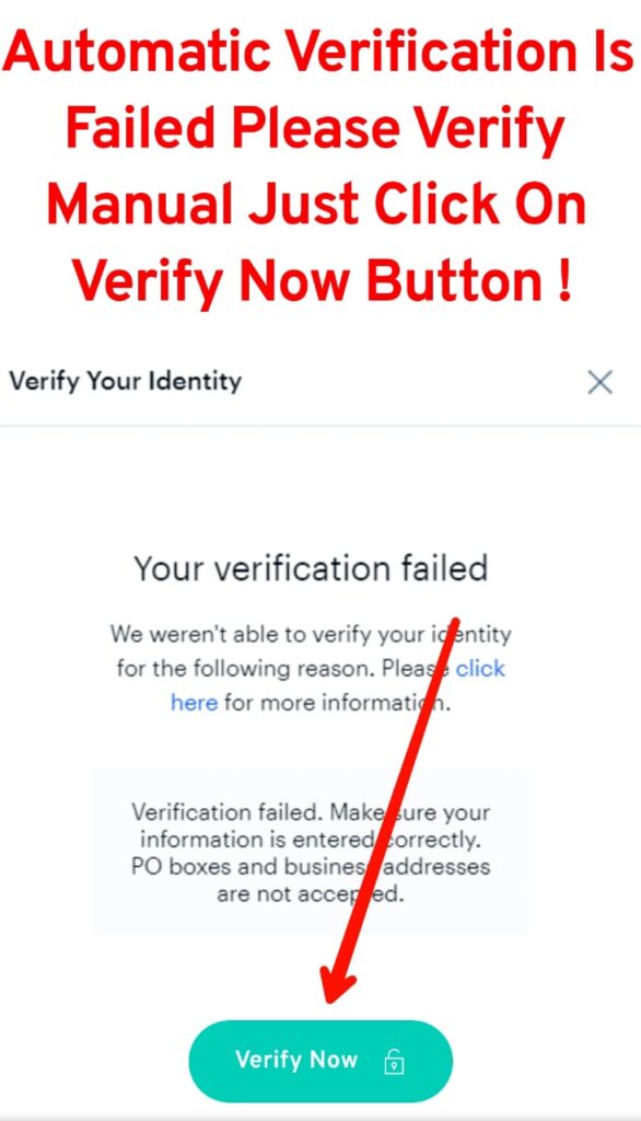 verify now