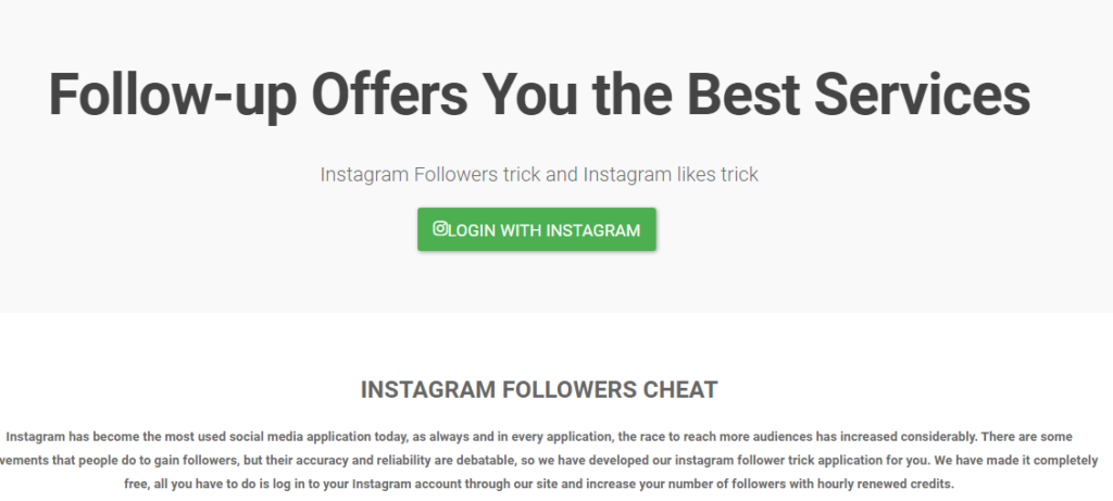 Free Followers Instagram Apk