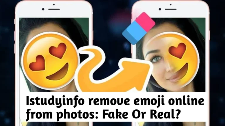 istudyinfo remove emoji